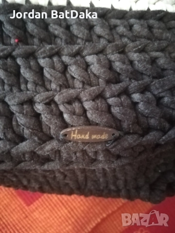 Хендмейд плетена чанта, снимка 5 - Чанти - 51612835