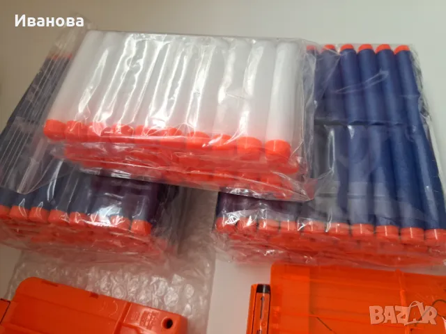 Бластер с батерии  : Nerf Gun N-Strike Elite Hail Fire, снимка 8 - Други - 49517743