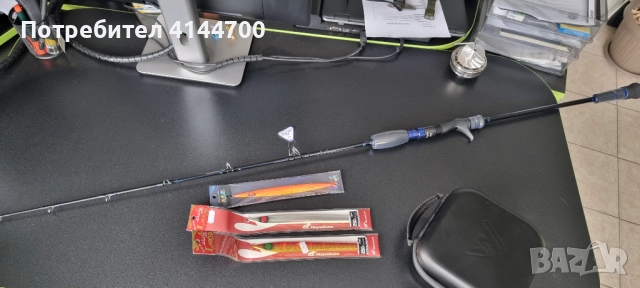 Комплект въдица и макара Jigging Master Jiggingmaster, снимка 9 - Макари - 52494120