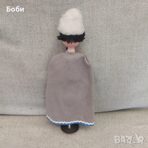 Стара Соц Българска Битова Кукла Ерген - 27см, снимка 3 - Колекции - 51786274
