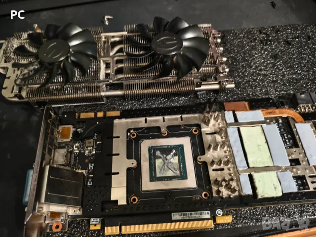 Видео карта EVGA 1080 TI 8GB тествана Furmark 20min и сменени падове и паста, снимка 3 - Видеокарти - 54280240