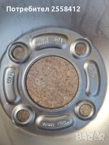 15" метални джанти за Форд Фиеста 2016г., снимка 4 - Гуми и джанти - 49934656