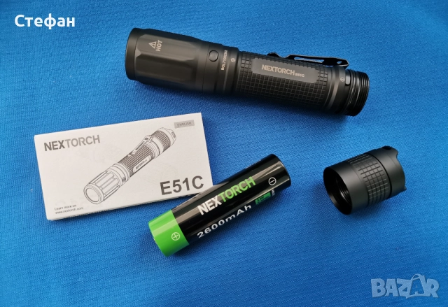 ХИТ ЦЕНА Тактически фенер Nextorch E51C, снимка 2 - Екипировка - 52869700