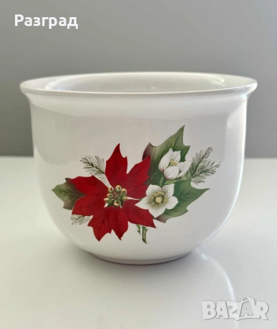 Коледна саксия