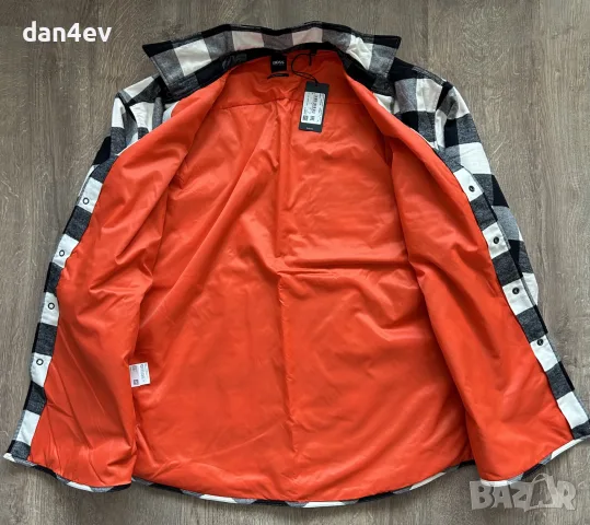Яке-риза BOSS Leighten Overshirt | PrimaLoft® Изолация |, снимка 4 - Якета - 54196517