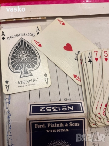 Made in SUSTRIA-карти да игра, снимка 4 - Колекции - 52915396