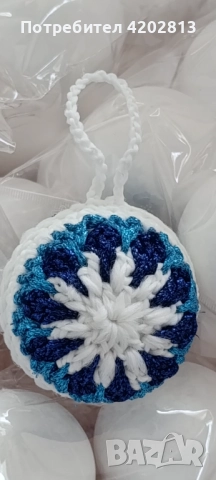 Ръчно изработени Коледни играчки , снимка 7 - Декорация за дома - 52384441