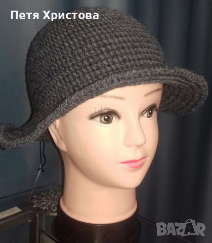 Ръчно изплетени шапки, снимка 13 - Шалове - 38393060