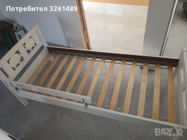 детско легло от мдф  160/70см , снимка 2 - Спални и легла - 53178559