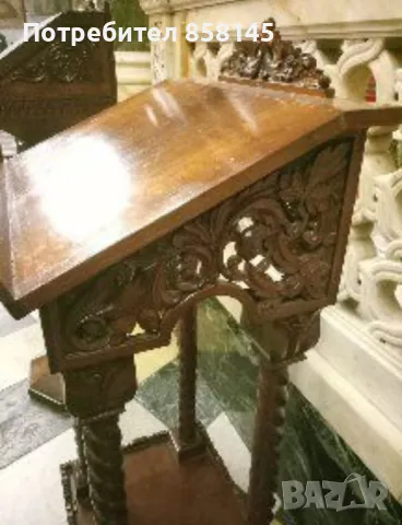 аналой,певница,клир, снимка 3 - Етажерки - 50397175