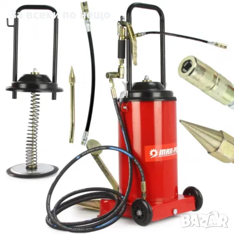 Пневматична система за гресиране – такаламит 12 литра CATA