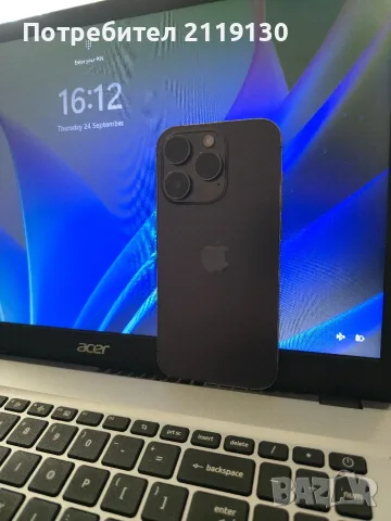 Iphone 14 pro purple, снимка 2 - Apple iPhone - 56535791