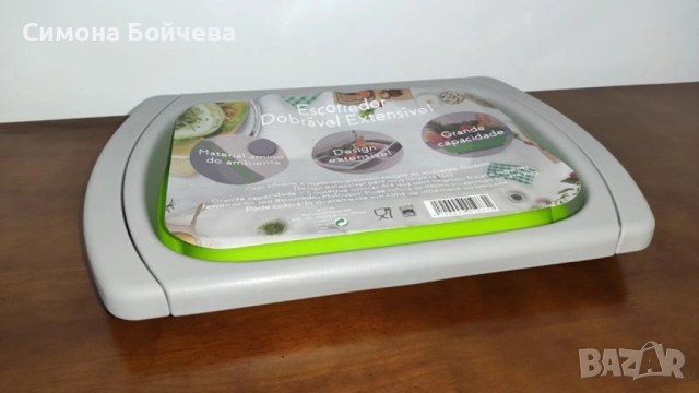 Сгъваема правоъгълна кошница за измиване и изцеждане на плодове и зеленчуци, снимка 11 - Други - 52819454