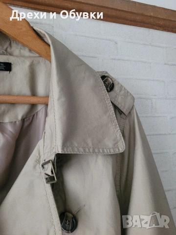 Нов тренч манто в бежов цвят , снимка 4 - Палта, манта - 54091797