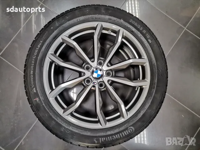 18” Зимен К-т BMW Джанти Style 711 M Гуми Датчик X1 F48 U11 U12 X2 F39, снимка 3 - Гуми и джанти - 47435583