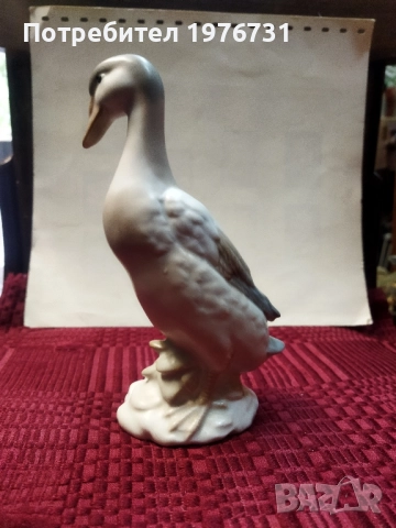 Порцеланова статуетка на Птица , снимка 2 - Статуетки - 51839543