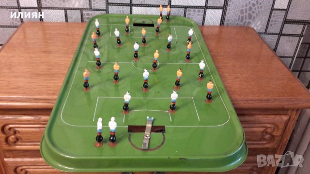 Стара ламаринена игра, футбол има забележки , снимка 12 - Колекции - 40726456