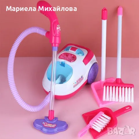 Комплект от 6 детски играчки за почистване, снимка 1