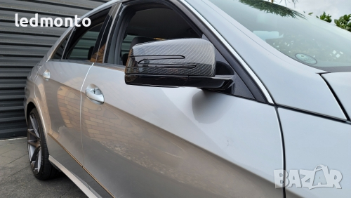 Карбонови капаци за огледала мерцедес w212 E-класа W204 E W176 W246 Mercedes, снимка 8 - Части - 36481756