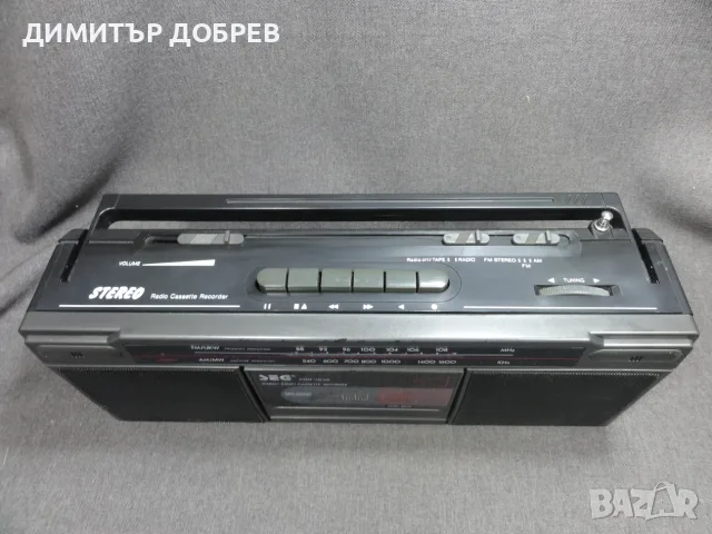 СТАР РЕТРО ТРАНЗИСТОР РАДИО КАСЕТОФОН SEG SRR 3838, снимка 5 - Радиокасетофони, транзистори - 56325426