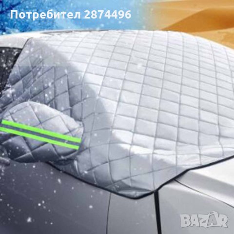 2514 Покривало за стъкло против сняг/лед и слънце, снимка 5 - Аксесоари и консумативи - 34565307