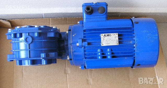 Мотор-редуктор 1,5kW  50об/мин., снимка 2 - Електродвигатели - 42336438