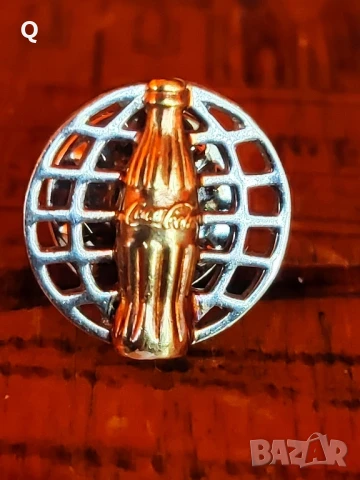 Сребърна значка СОСА СОLA