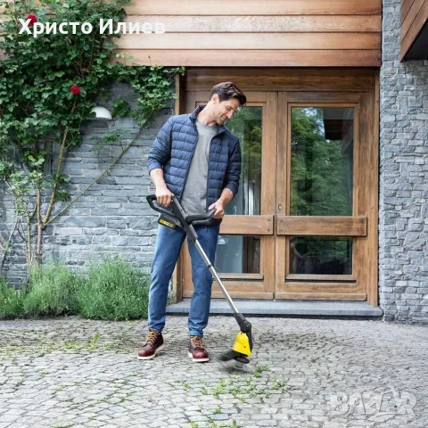 Уред за премахване на плевели Karcher 18V WRE 18-55 с батерия и зарядно, снимка 10 - Градинска техника - 56079339