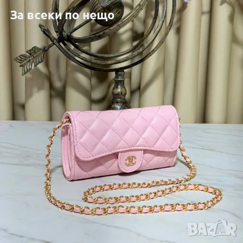 Chanel Дамска Кожена Чанта С Дълга Дръжка За През Рамо Шанел - Различни Цветове Код SEM-128, снимка 10 - Чанти - 55754535