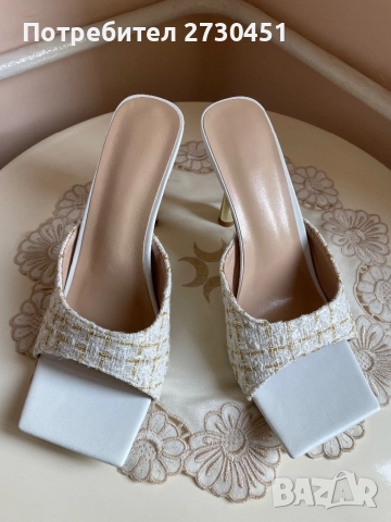 Дамски елегантни чехли, снимка 7 - Дамски елегантни обувки - 51588383