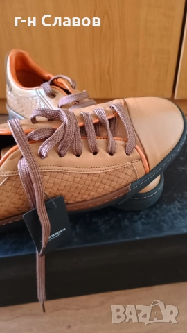 Teodor Leather Sneakers ОРИГИНАЛ! Мъжки ест. кожа!, снимка 17 - Спортно елегантни обувки - 51878058