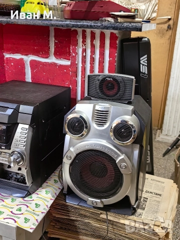 Аудиосистема Aiwa 500 вата , снимка 8 - Аудиосистеми - 52691629