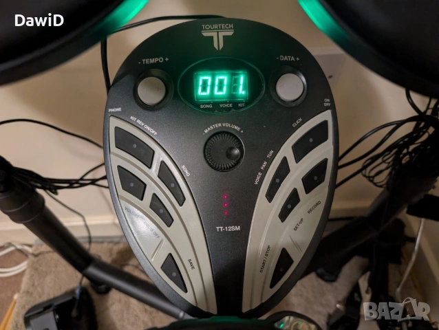 Електронни барабани TOURTECH TT-12SM, снимка 4 - Ударни инструменти - 54256620