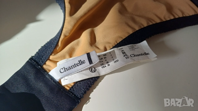 Черен сутиен Chantelle 85 F, снимка 14 - Бельо - 51854283