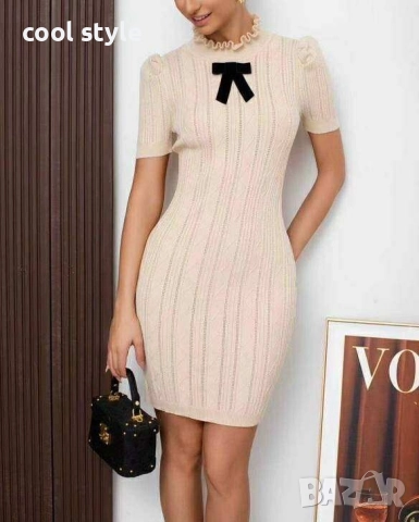 рокля плетиво, снимка 2 - Рокли - 51526734