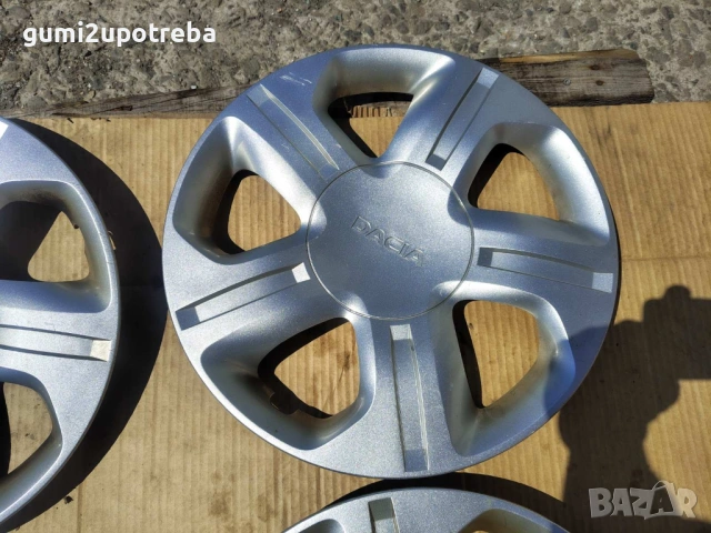 15 цола Тасове Dacia Lodgy 403152445R Оригинал, снимка 5 - Аксесоари и консумативи - 54254284