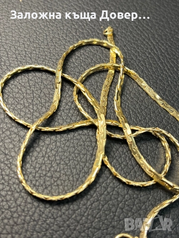 Златен Ланец житен клас синджир  златно ланче 14 к 585 gold zlato zlatni lanec lance 