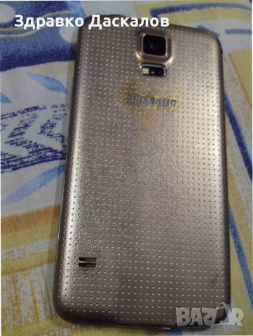 Samsung Galaxy S5 sm-g900f GOLD с калъф, снимка 3 - Samsung - 44531618