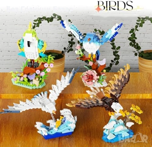 Нов Конструктор орел 662 части мини блокчета декор за офис и дом колекционерски модел възрастни, снимка 5 - Други - 54207475