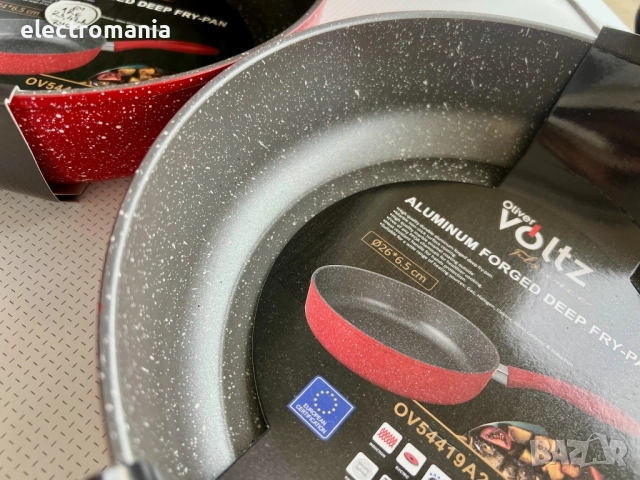 дълбок тиган Oliver Voltz OV54419A24/26D, снимка 5 - Съдове за готвене - 54015316