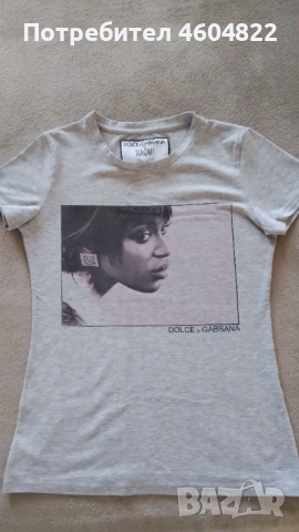 Тениска Долче и Габана, снимка 3 - Тениски - 51836087