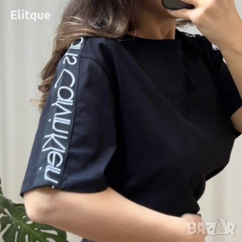 памучни тениски calvin klein guess , снимка 2 - Тениски - 53282293