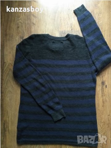 G-STAR Dadin stripe r knit l/s - страхотен мъжки пуловер, снимка 9 - Пуловери - 31400170