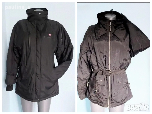 Два броя / Топло черно яке тип парка "Craft" и "Nimbus" 