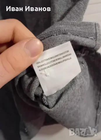 Чисто нова оригинална фланелка с яка Lyle & Scott, снимка 3 - Тениски - 49592156