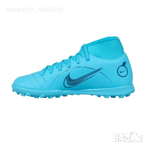 Мъжки Футболни Обувки - NIKE MERCURIAL Superfly 8 Club TF; размери: 42.5, снимка 2 - Футбол - 36489213