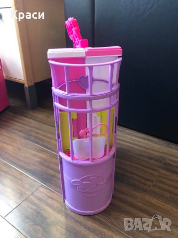 Сгъваема Ветеринарна клиника Барби, снимка 8 - Кукли - 30766454