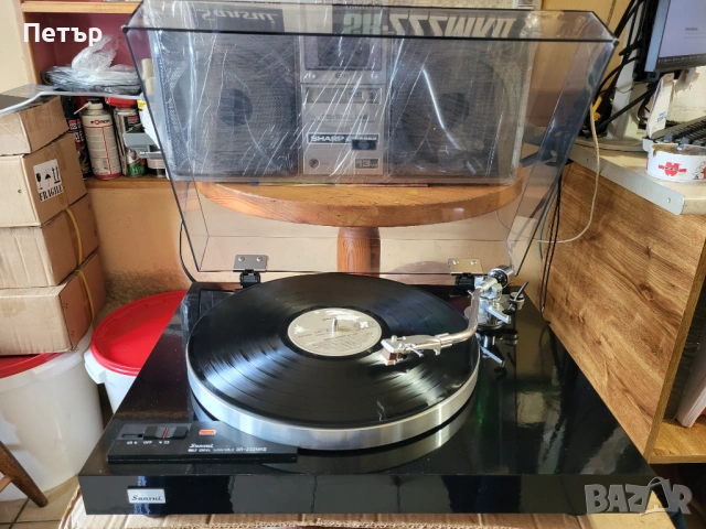 Sansui SR-222MKII .Грамофон със кашона, снимка 17 - Грамофони - 54087780