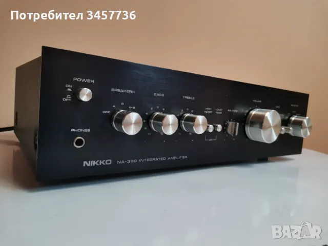 Винтидж Японски Стерео Усилвател NIKKO NA-390