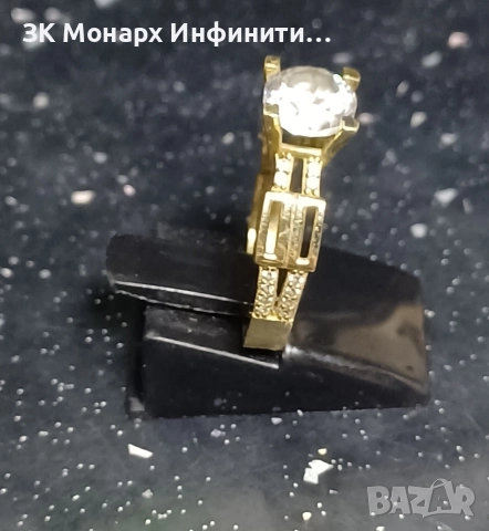 Златен пръстен /585/, снимка 3 - Пръстени - 52960224